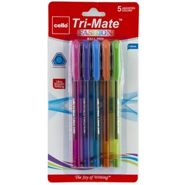 Cello Tri-Mate Pen, Assorted ($1.25 Per Pack)