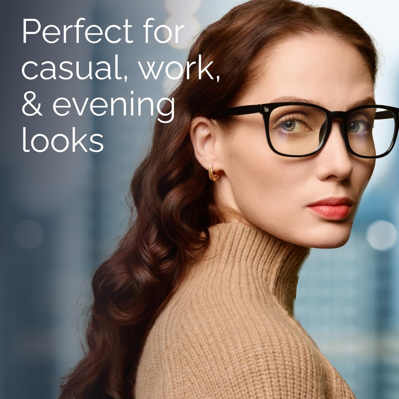 CCVOO 1.75 Reading Glasses for Women, Eye glasses, Blue Light