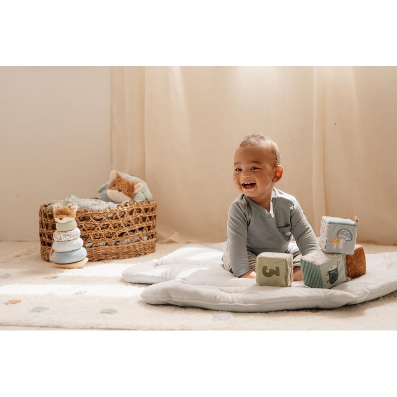 Little Dutch 8916 Activity Fabric Cube - Forest Friends