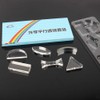 WINGONEER Physical Optical Parallel Lens Set Meniscus Lens Triangle Prismatic