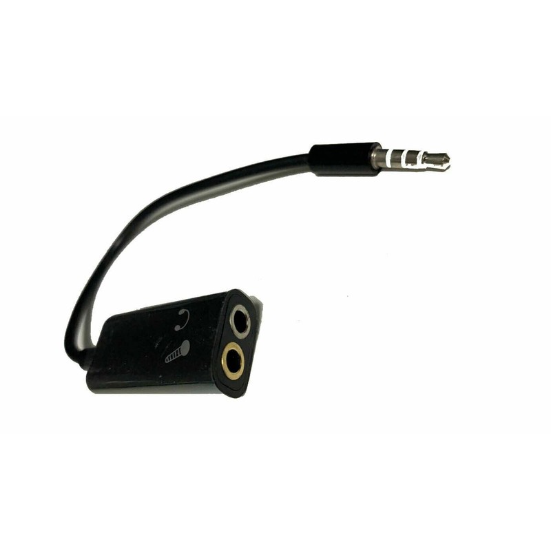 Mr. Gadget's Solutions Headphone Mic Audio Splitter Cable Adapter For