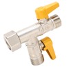 RV 3 Way By Pass Valve 1/2in NPT RV Water
