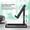 Adjustable Foldable Phone Stand for Desk - Portable Universal Smartphone