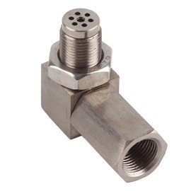 Oxygen Sensor Converter, 90° Oxygen Sensor Spacer, 90° Car Oxygen Sensor Spacer CEL Bung Fix Check Engine Light M18X1.5 Catalytic Converter