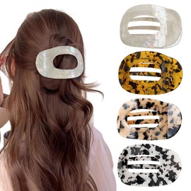 XFSRG Fashion Women's Hair Clips 4 Pieces Elegant and Durable Hair Clips for Daily Style and Special Events (Multicolor 2)