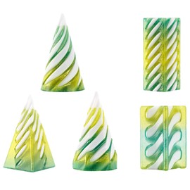 5Pcs Spiral Cone Fidget Toy, Fidget Toys Spiral Cone Fidget Toy, Fidget Toys Impossible Cone 3d Printed Spiral Cone, Desktop Mini Vortex Cones Sculpture