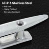 BB Hapeayou Boat Dock Cleats Stainless Steel Hooks with Screws