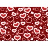 Alltten 7x5ft Red Hearts Backdrop Early 2000s Photo Backdrops Valentines