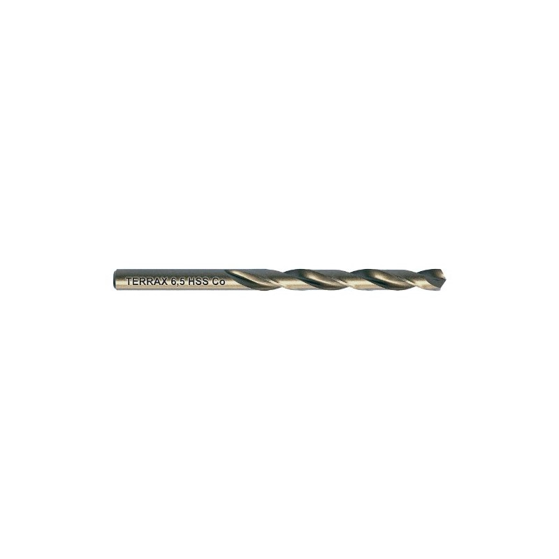 Ruko Terrax HSS-CO5 Spiral Drill Bits 6.5 mm Pack of