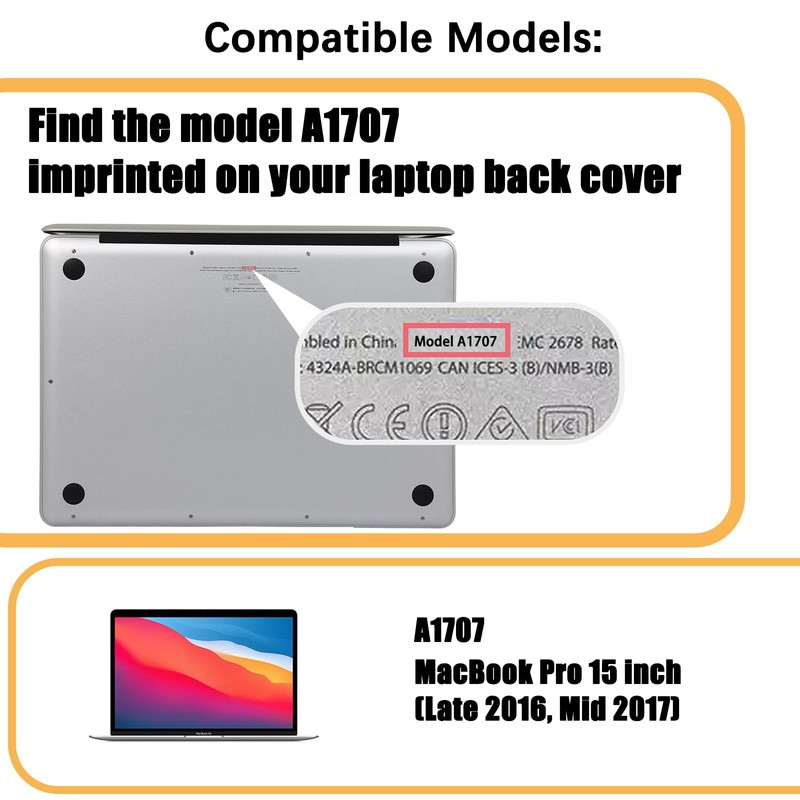 Tinkerpal A1820 Laptop Battery Compatible with MacBook Pro 15 A1707