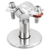 sourcing map Pipe Support, Stainless Steel Pipe Support Bracket, Adjustable