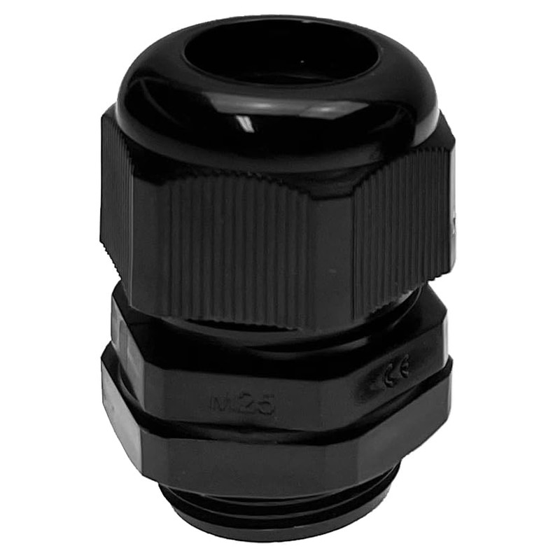 Pack of 10 M25 x 1.5 (Plastic/Black) Cable Gland /