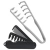 KEUF Peine Texturizador 2 piezas, para hombre y mujer, volumen