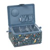 Hobby Gift Medium Sewing Craft Hobby Storage Box, Rectangle, Aviary