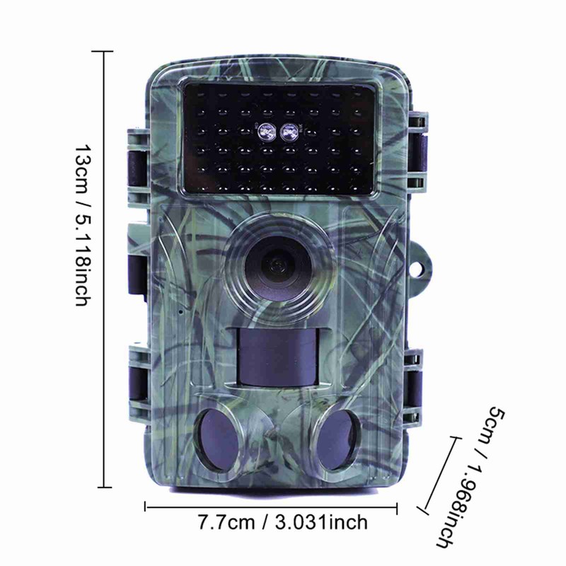 2.7K 60MP WiFi Trail Camera Night Vision Waterproof Hunting Camera