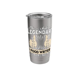 Legendary Food Writer Stainless Steel Insulated Tumbler