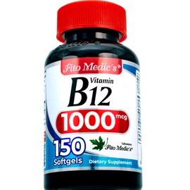 FITO MEDIC'S Lab | Vitamin b12 | 1000 mcg | 150 Servings | b12 | b12 Vitamins | b12 1000 mcg | Ultra high Absorption.