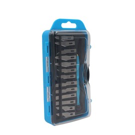 Precision Craft Hobby Utility Knife Set, Art Pen Knife for DIY Models Cutting Carving Scrapbooking (12 Replacement Blades)