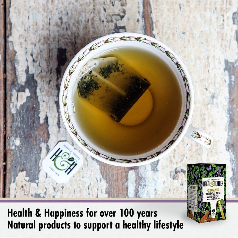 Heath & Heather - Organic Oriental Chai & Liquorice Tea