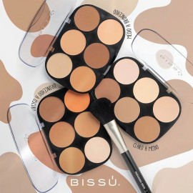 Paleta De Contornos Bissu Original(1pz) Tono 02 Medio A Bronceado