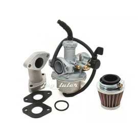 Aftermarket Carburetor & Intake Manifold Boot Air Filter For Honda CRF70 XR70R XR70R