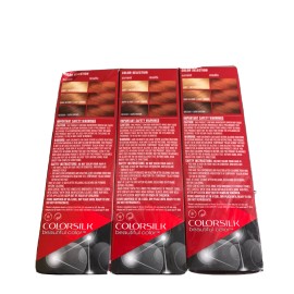 Revlon Permanent Hair Color Dye Colorsilk 4.4 oz 45 Bright Auburn 3 Pack