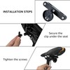 NineLeaf Bike Alarm Holder, Bike Seatpost Mount, Bike Cargo Rack