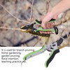 Fruit Tree Pruning Shears Garden Branch Scissors with Nonslip Tooth