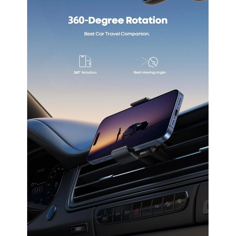 Lamicall Car Vent Phone Mount - Air Vent Clip Holder,