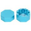 Cue Chalk Box Holder Aluminium Alloy Octagonal Universal Billiard Chalk