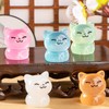 Cat Statue | Art Decorations | Desktop Ornament, Cute Cat
