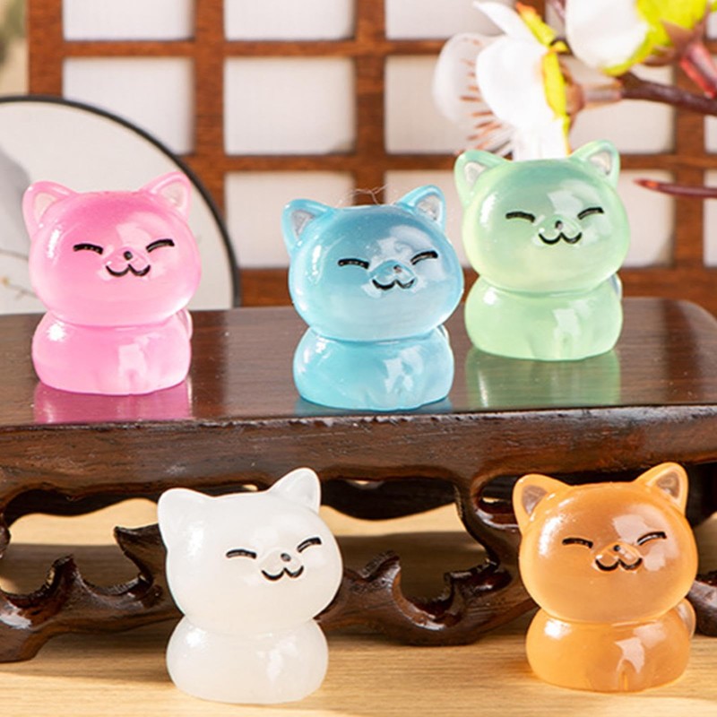 Cat Statue | Art Decorations | Desktop Ornament, Cute Cat