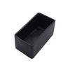 10 Pack Strut Channel Cap, 1-5/8" x 7/8" Plastic Black