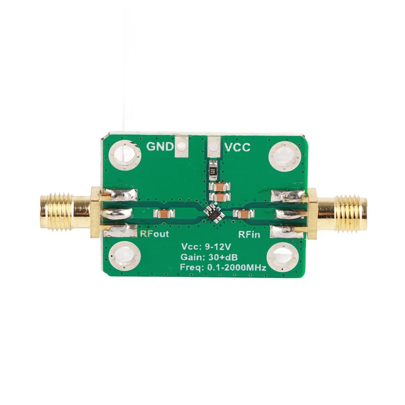 Low Noise Amplifier 0.1 to 2000MHz 30±dB Good Performance Small