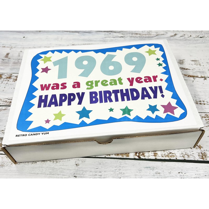 RETRO CANDY YUM ~ 1969 56th Birthday Gift Box Nostalgic
