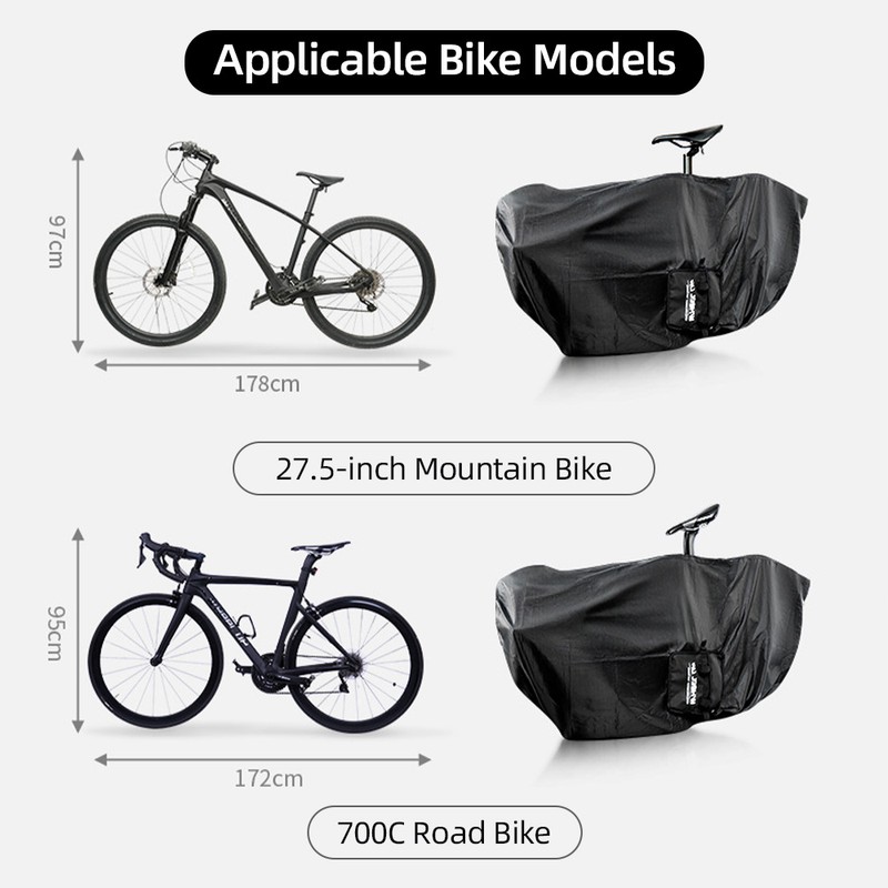 Portable Bike Carry Bag Oxford Cloth Bicycle Transport Storage Case