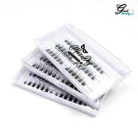 GWM DIY Cluster Lashes No Glue Needed Pre Glued Self Application One-Day Lashes Individual Lashes Disposable