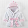 Baby Aspen Little Princess, Bata de spa con gorro, color