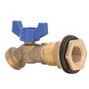 Brass Ball Valve Quarter Turn Water Tank Spigot Rain Barrel