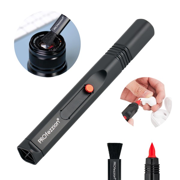PROfezzion Double-Ended Lens Cleaning Pen for Electronics, Earbuds, Laptop, Cell