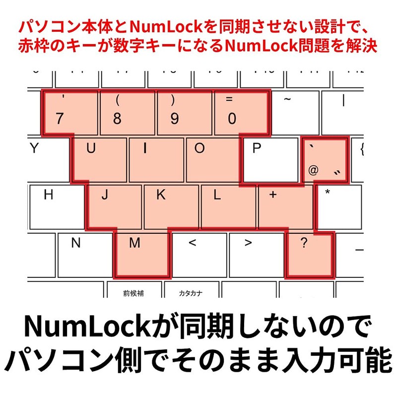 Buffalo BUFFALO BSTK120BK Wired Numeric Keypad with Anti-Bacterial and Tab