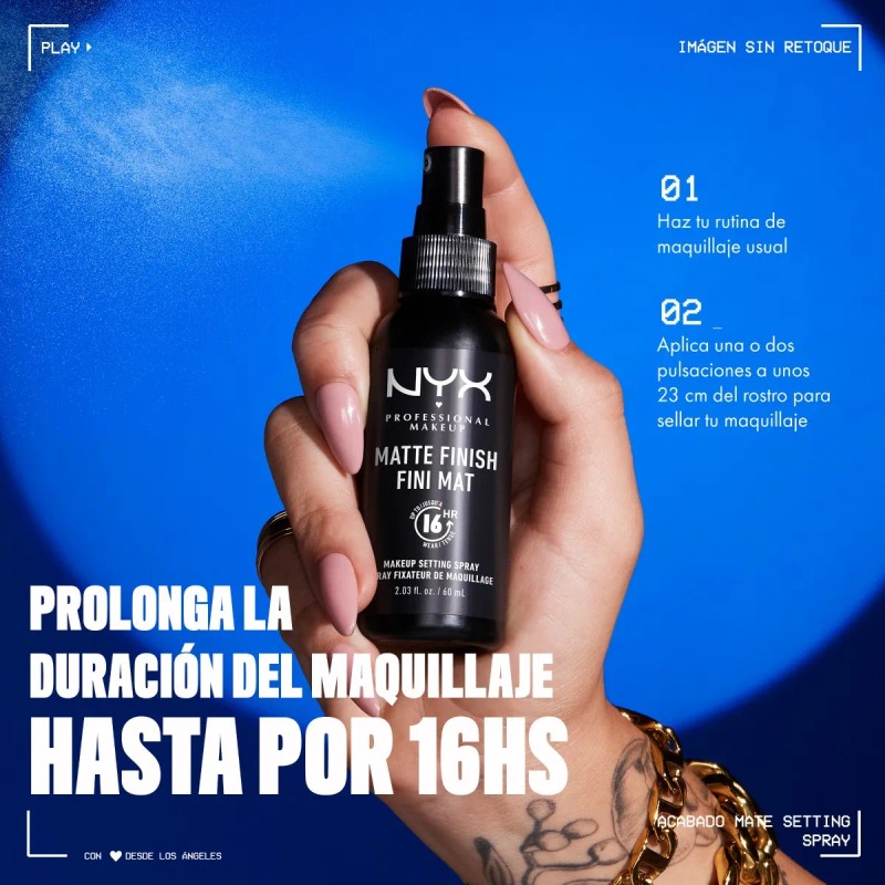 NYX Professional MakeUp Matte Finish Fini Mat