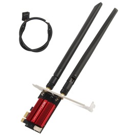 Jectse PCIE Wifi Card, 7260AC Pro 2.4GHz 5GHz Dual Band Desktop Wireless Network Card Adapter 1200Mbps High Speed, Bluetooth 4.0 PCIEx1/x4/x8/x16 Dual Antenna for Win 7/8/10/11