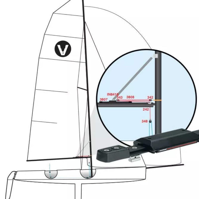 HARKEN Sailing Dinghy Boat & Yachting - Micro X-Treme Angled
