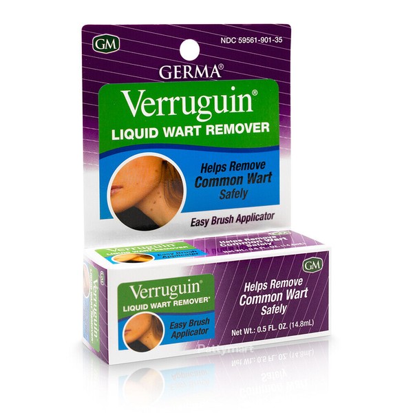 Germa Verruguin Skin Wart Remover Salicylic Acid 17% 