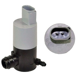 D2P Windscreen Washer Pump Replacement For Rear Front Compatible With Range Rover L322/Mk3, Range Rover Sport Replaces DMC500040