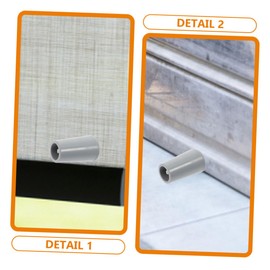 Operitacx 2pcs Roller Shutter Limiter Window Shutters Fasteners Exterior Window Shutters Roller Shutter Replacement Parts Shutter Repair Kit Drapes Blinds Aluminum Alloy Doors and Windows