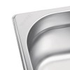 Vogue k992 stainless steel catering 1/6 container, 2.2 l capacity,
