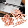 Plasma Electrodes Nozzles, 40pcs Red Copper Plasma Cutter Consumables Electrode