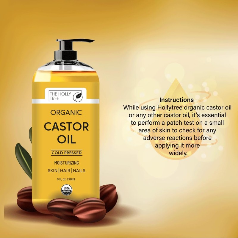 The Hollytree Organic Castor Oil